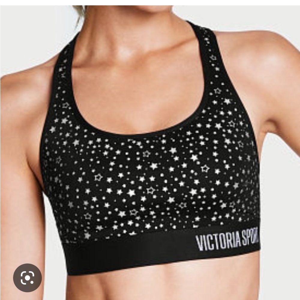 NWT VS player racer back sport bra